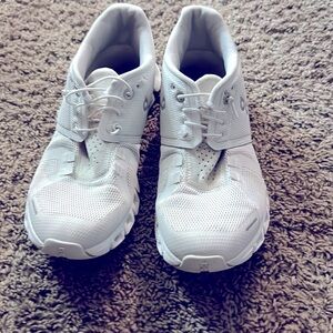 On shoes white size 7 still good used